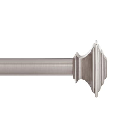 Kenney Mfg Kenney Mission 1" Premium Decorative Window Curtain Rod, 48-86", Pewter KN85246